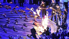 204 separate petals in 10 rings to come together to form one cauldron