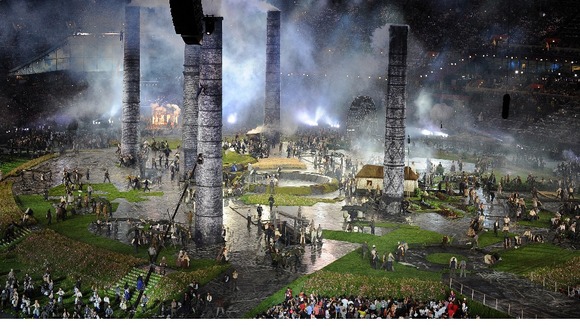 Britain's industrial age at the Opening Ceremony