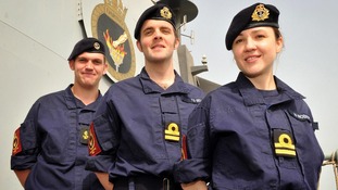 navy uniform royal uniforms modernise mod nicola sturgeon itv rank badges velcro fastenings crown copyright pa credit hms