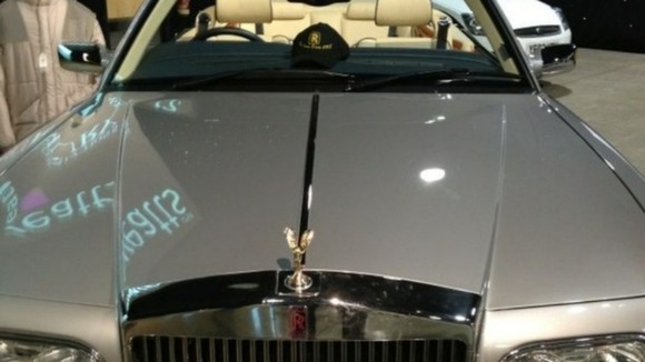 Jimmy Savile's immaculate 2002 Rolls-Royce Corniche convertible