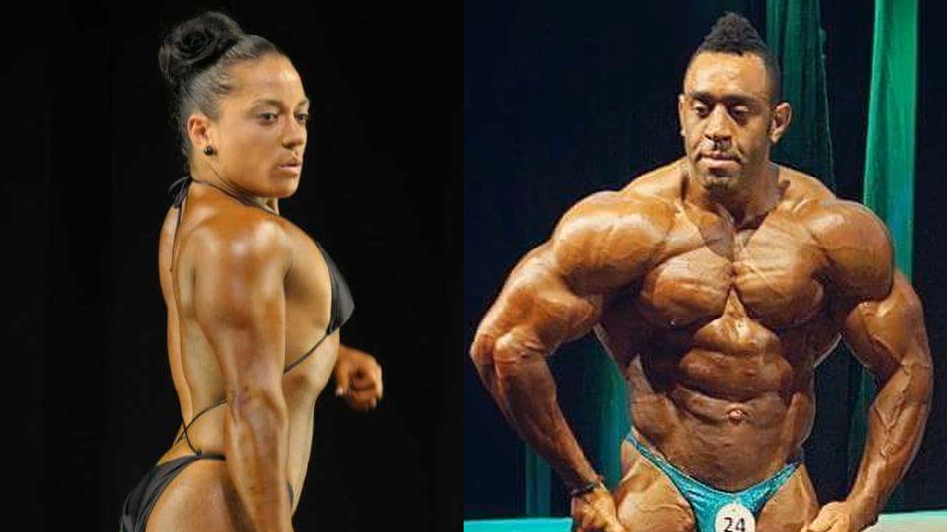 Peterborough bodybuilding couple in training to become Mr and Miss Universe - ITV News
