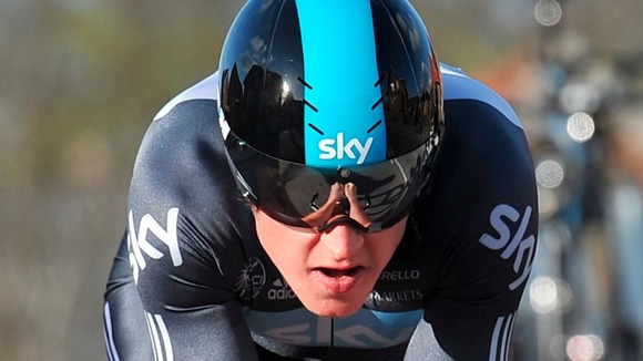 Geraint Thomas cycling