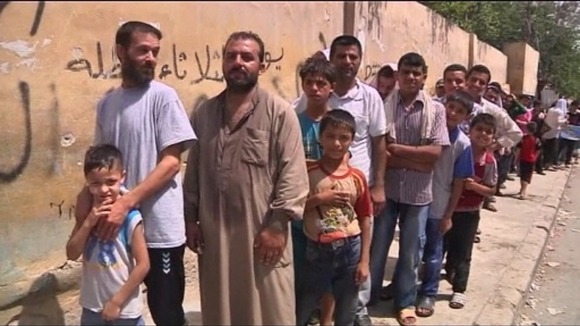 Aleppo residents