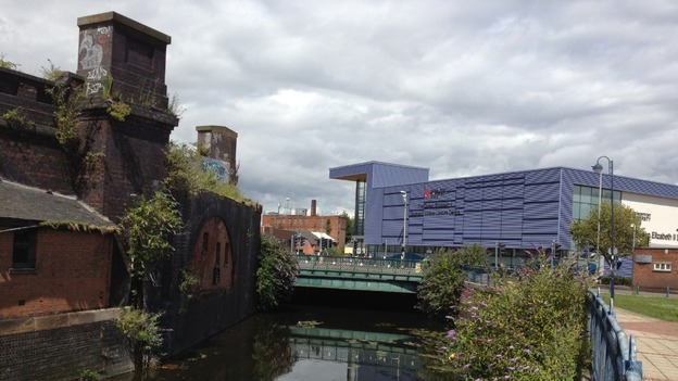 The Queen Elizabeth II Diamond Jubilee Leisure Centre in Leicester