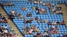 Empty seats during the Womens Football, First Round, Group F match at the City of Coventry Stadium, Coventry.