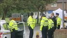 Police at the scene