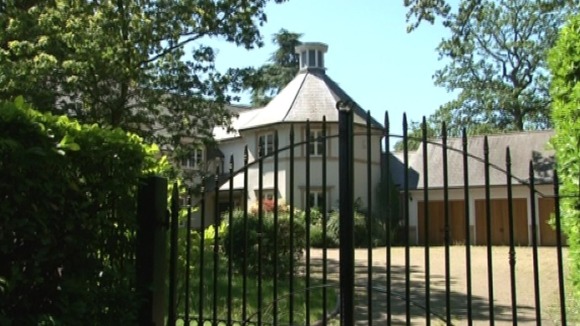 Dr Trail's luxury house in the village of Little Aston near Sutton Coldfield