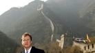Britain's Prime Minister David Cameron visits the Great Wall