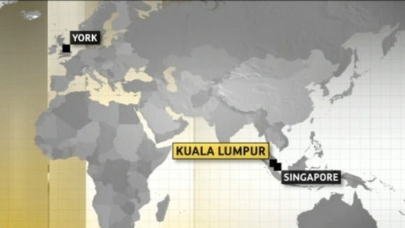 Matthew Hamer was on holiday with his parents in Kuala Lumpur when he reportedly fell from a hotel.