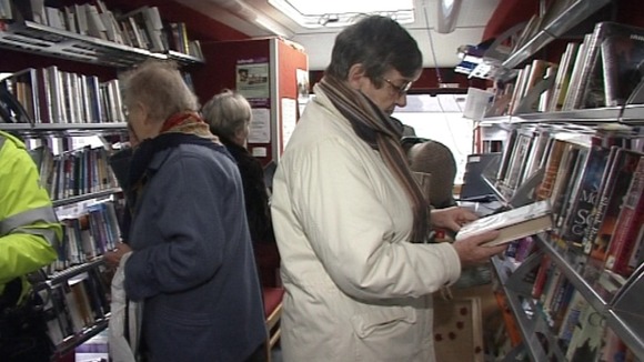 Suffolk mobile library van