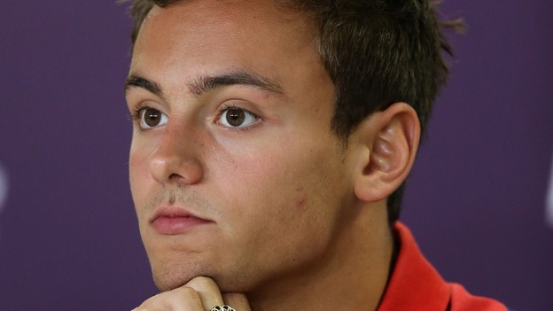 Daley missed out on an Olympic medal in the men's synchronised diving event on Monday.