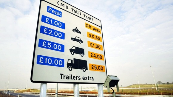 The M6 toll