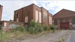 Part of the proposed new development site