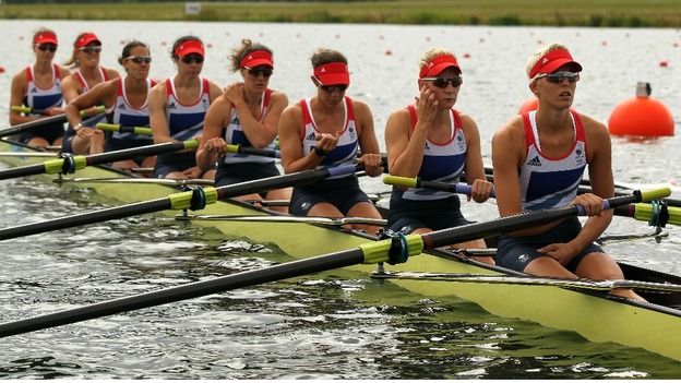 Great Britain's women's eight crew