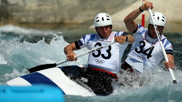 David Florence (left) and Richard Hounslow