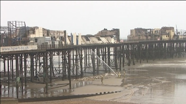 Hastings, Sussex, pier