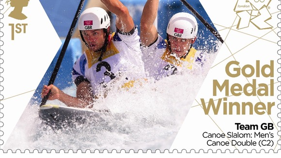 The new stamp featuring Etienne Stott