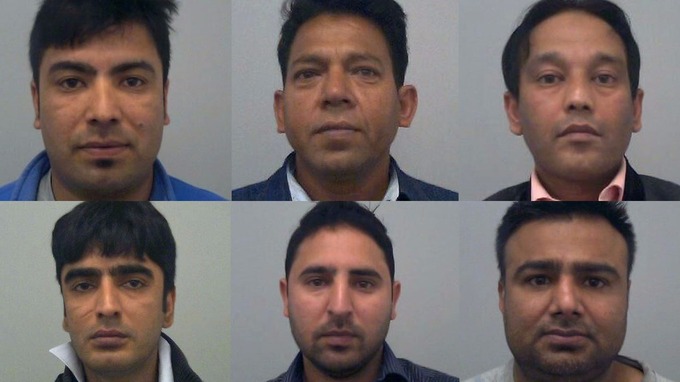 Clockwise from top left: Taimorr Khan, Vikram Singh, Mohammed Imran, Asif Hussain, Arshad Jani and Akbari Khan.