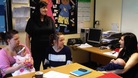 Young mums at a training centre in Hartlepool.
