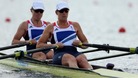 Katherine Grainger  and Anna Watkins (left) raced home for gold. 