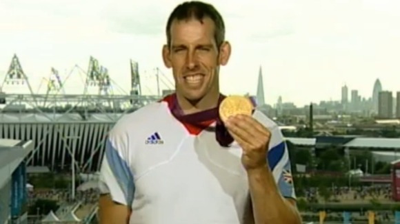 Golden boy - hoping to inspire the next generation