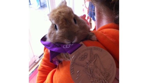 'Well done Richie the Rabbit'