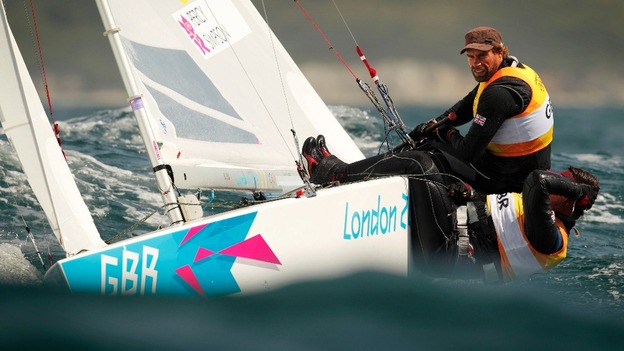 Great Britain's Iain Percy and Andrew Simpson