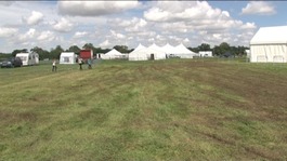 The empty showground near Watton