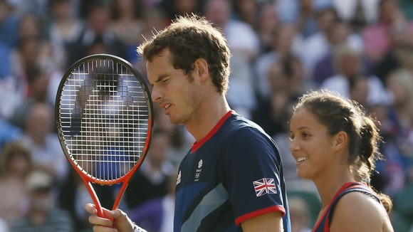 Murray and Robson lost to Belarus in the final of the mixed doubles.