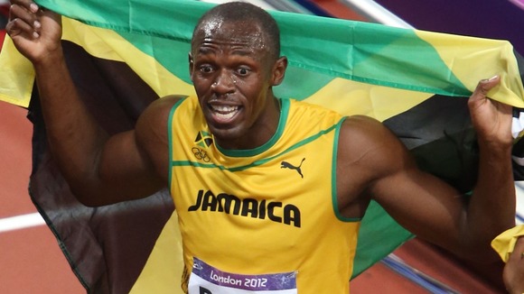 Bolt ran his second-fastest time in the 100m event.