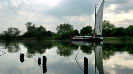 A typical Broads scene