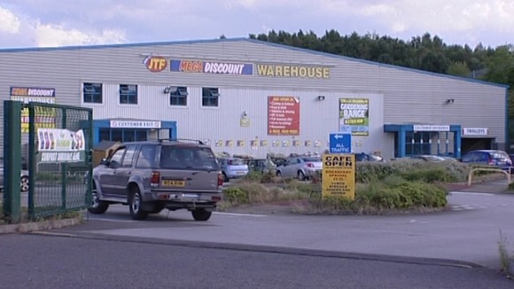 The JTF Warehouse in Stoke-on-Trent which is thought to be the source of the bacteria