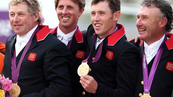 Nick Skelton, Ben Maher, Scott Brash and Peter Charles 