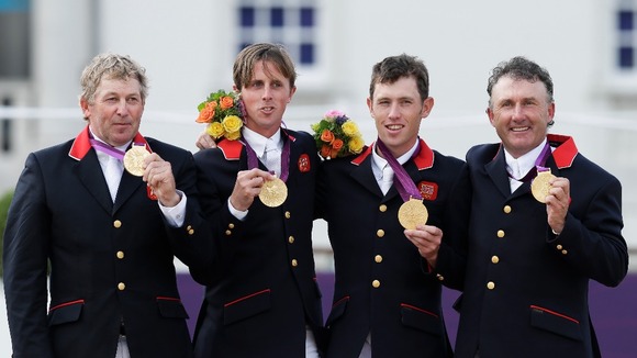 GB horse riding team