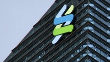 The logo of Standard Chartered