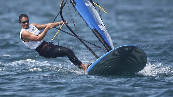 Bryony Shaw competes in Weymouth