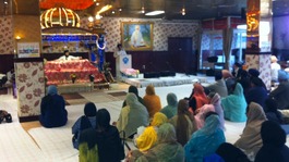 Members of Sikh community in Leicester remember those shot dead in US