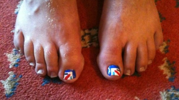 So because our head coach @bpurcellgbcanoe (male) lost a bet, the consequence is this...