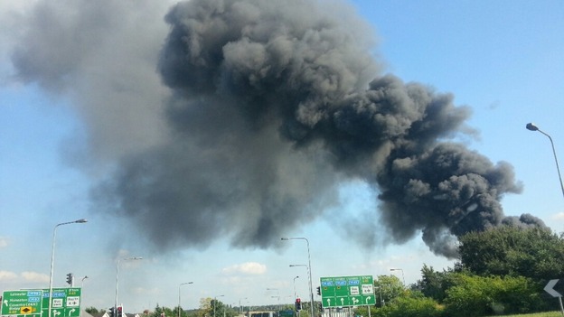 Fire at Ney Ltd Siskin Drive Coventry