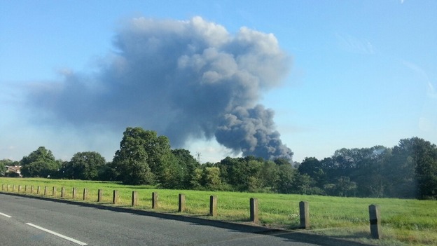 Fire at Ney Ltd Siskin Drive Coventry