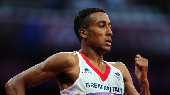 British middle-distance runner Andrew Osagie.