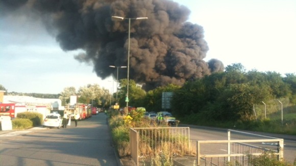 Fire in Coventry