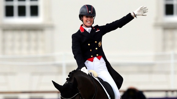 Great Britain's Charlotte Dujardin.