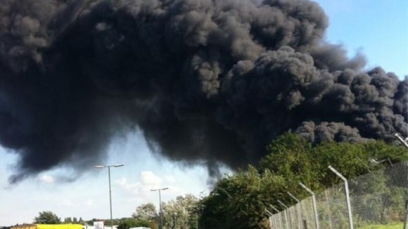 Fire in Coventry