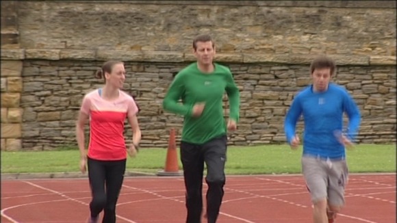 Laura Weightman and Steve Cram