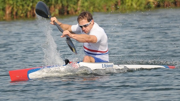 Canoe Sprint Team GB member Ed McKeever.