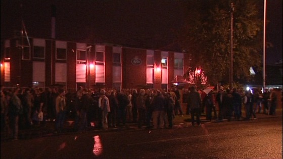 Dairy farmers' protest