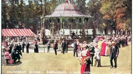A photograph of what the Shrewsbury Flower Show used to look like