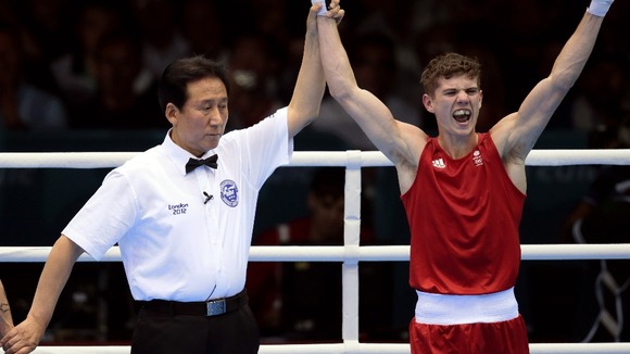 Olympic boxing champion Luke Campbell
