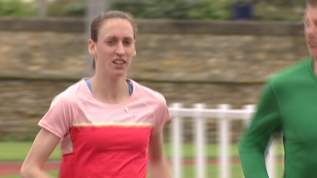 Laura Weightman training